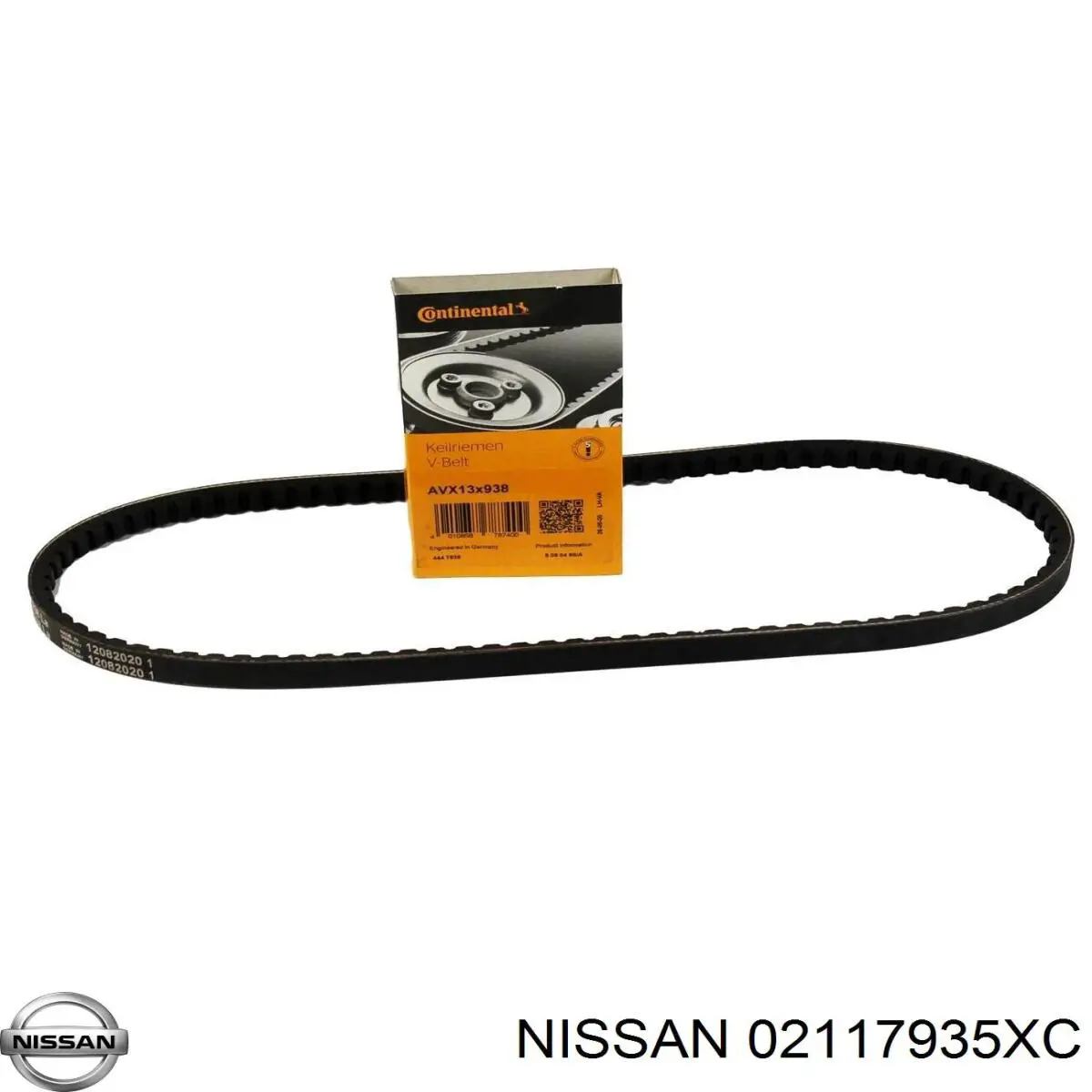 02117935XC Nissan ремень генератора