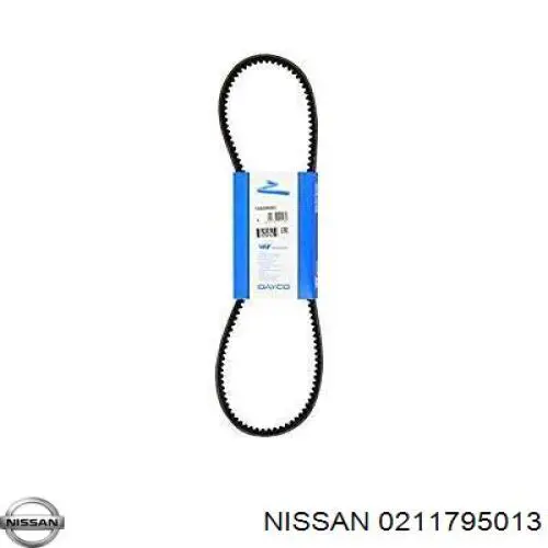0211795013 Nissan/Infiniti Поликлиновый ремень