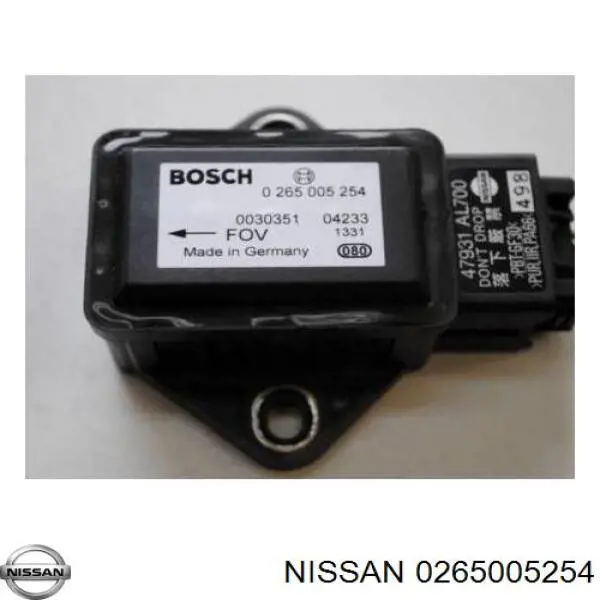 Купить 0265005254 Nissan/Infiniti Датчик курсовой устойчивости