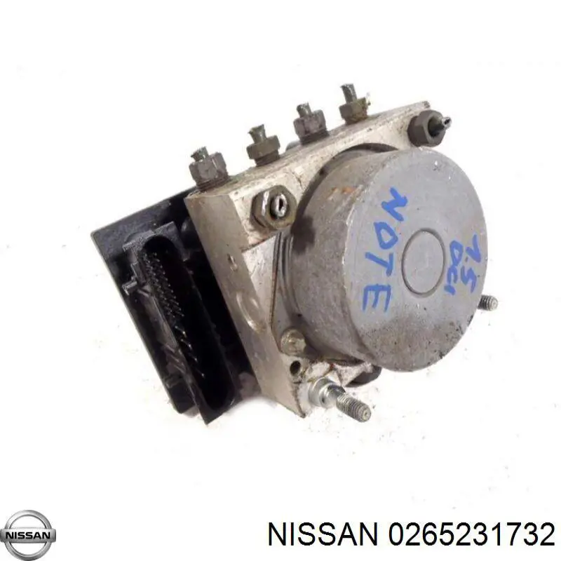 Блок управления АБС (ABS) гидравлический на Nissan Note E11