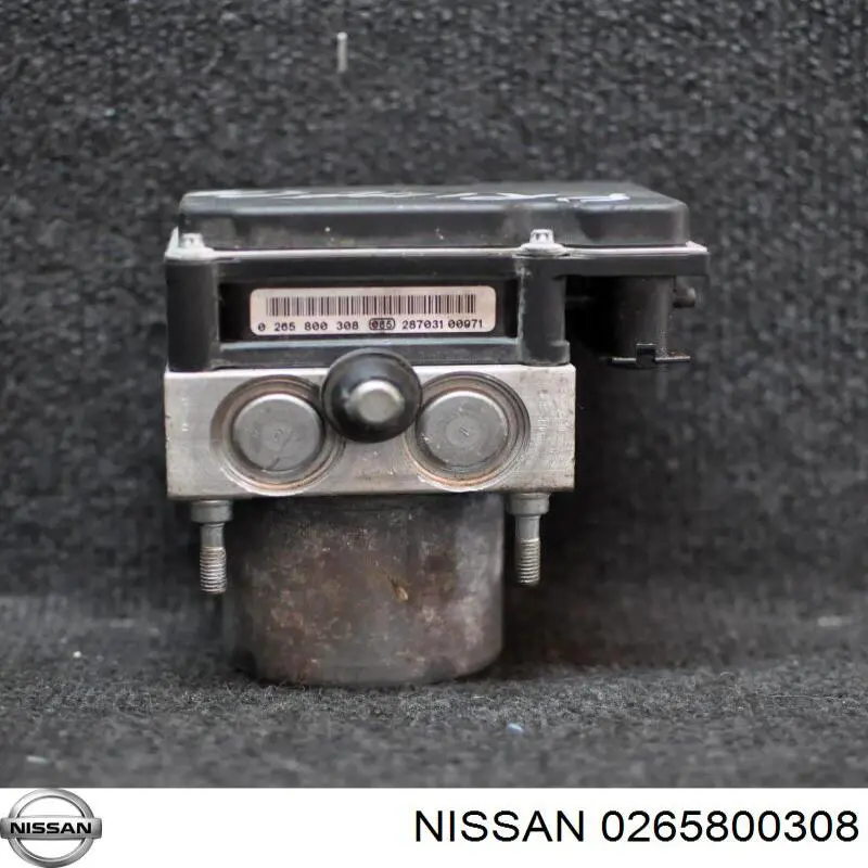 0265800308 Nissan блок управления абс (abs гидравлический)