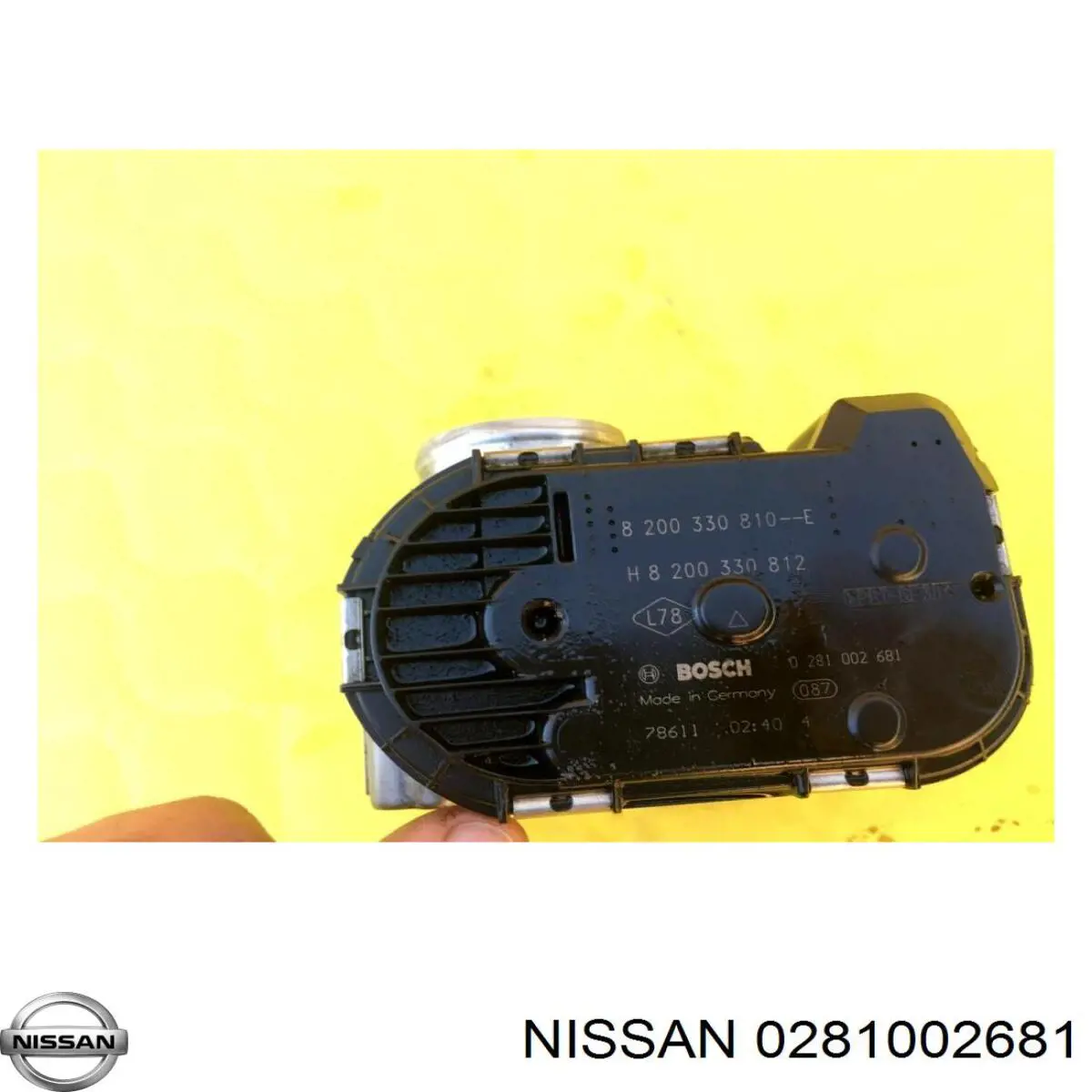 Дроссельная заслонка в сборе Bosch 281002681 цена, от 38.39 USD