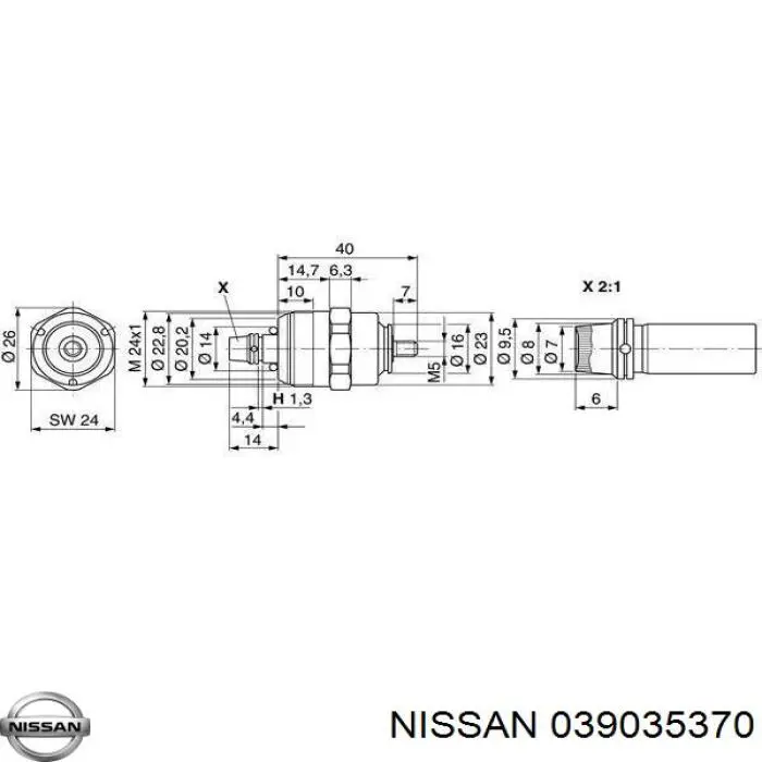 Купить 039035370 Nissan/Infiniti Клапан ТНВД отсечки топлива (дизель-стоп)