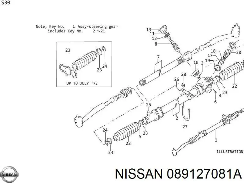  089127081A Nissan