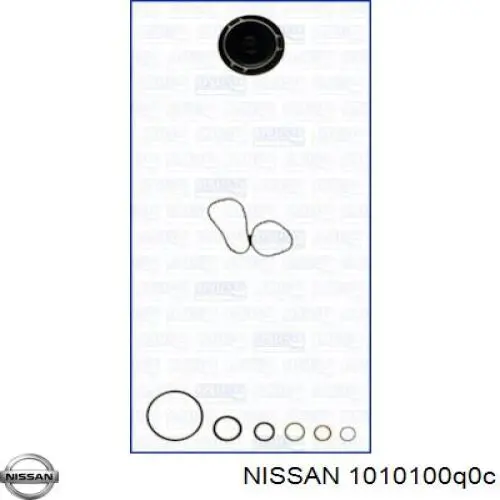 Полный комплект прокладок двигателя Nissan/Infiniti 1010100Q0C цена, от 115.16 USD