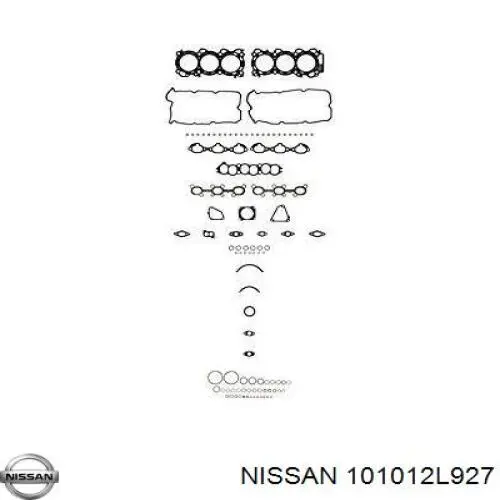 Комплект прокладок двигателя 101012L926 Nissan