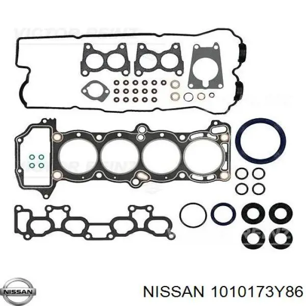 1010173Y86 Nissan комплект прокладок двигателя полный