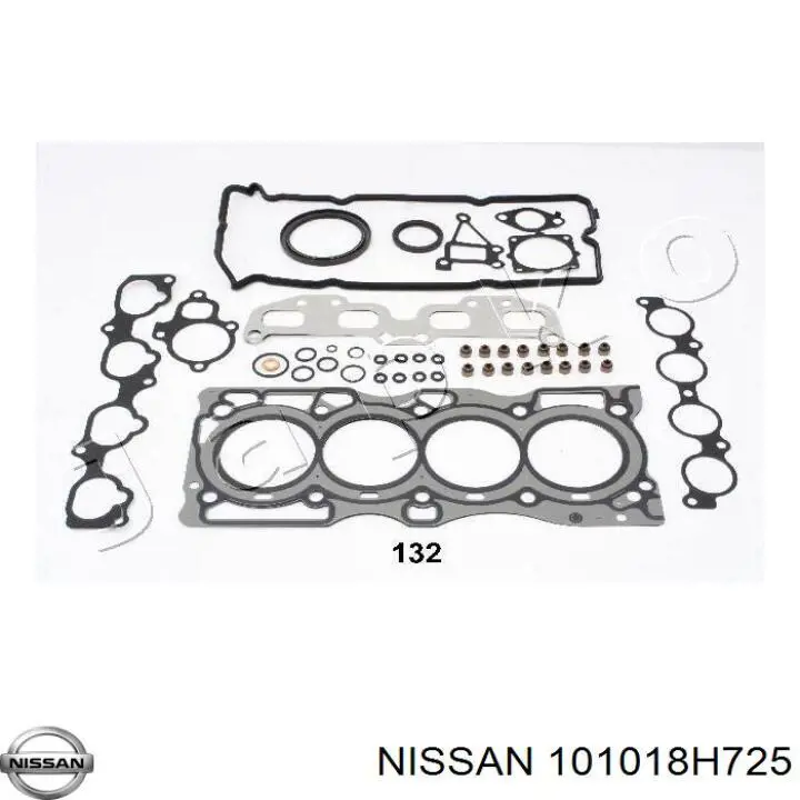 A01018H725 Nissan комплект прокладок двигателя полный