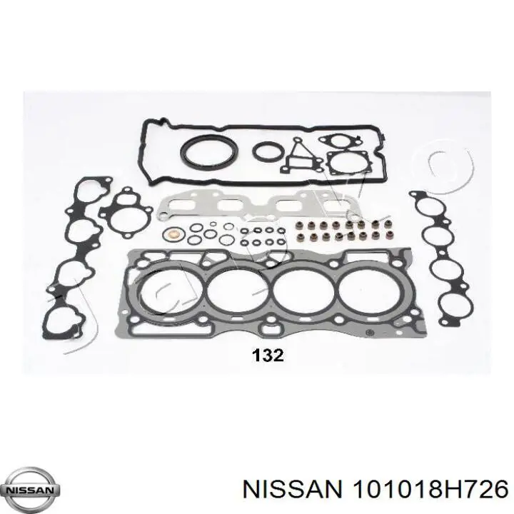 101018H726 Nissan комплект прокладок двигателя полный