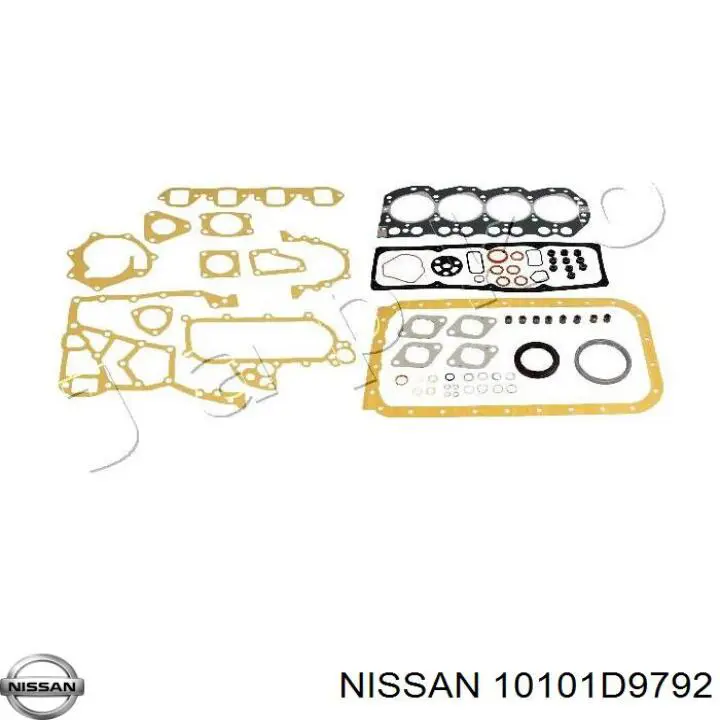10101D9792 Nissan/Infiniti Комплект прокладок на двигатель