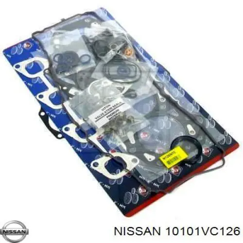 101012X925 Nissan комплект прокладок двигателя полный