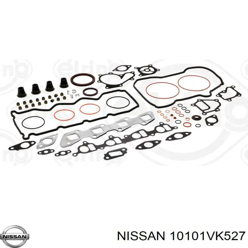 Комплект прокладок двигателя полный Nissan 10101VK527