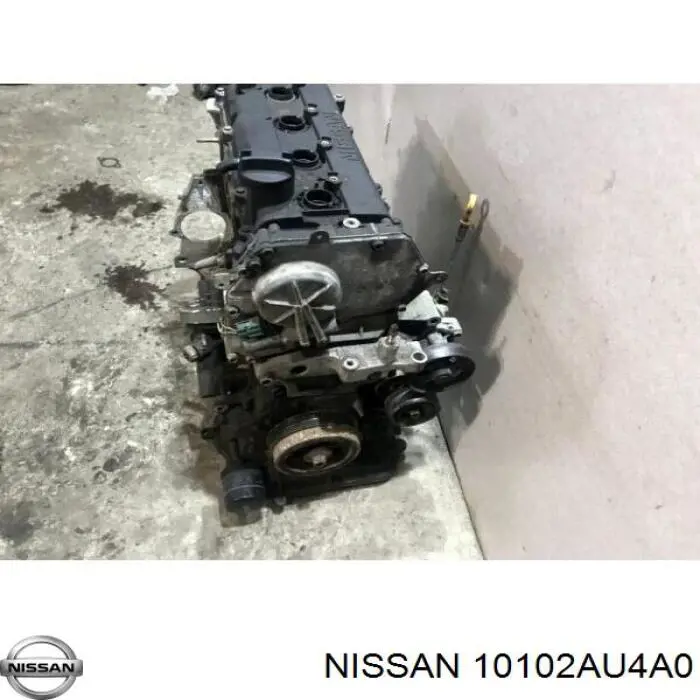 Двигатель в сборе 10102AU4A0 Nissan