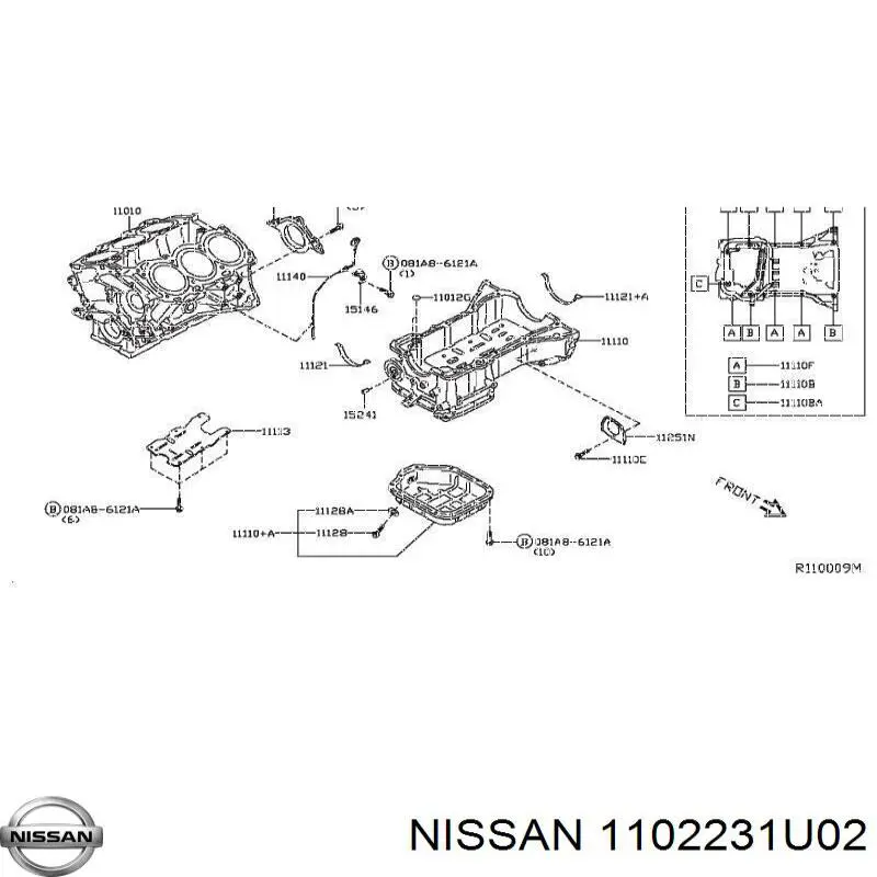  1102231U02 Nissan