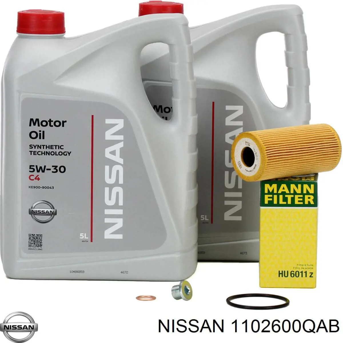 Прокладка пробки поддона АКПП Nissan/Infiniti 1102600QAB цена, от 0.65 USD