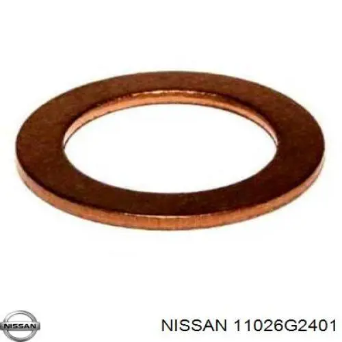 Прокладка пробки поддона двигателя Nissan 11026G2401