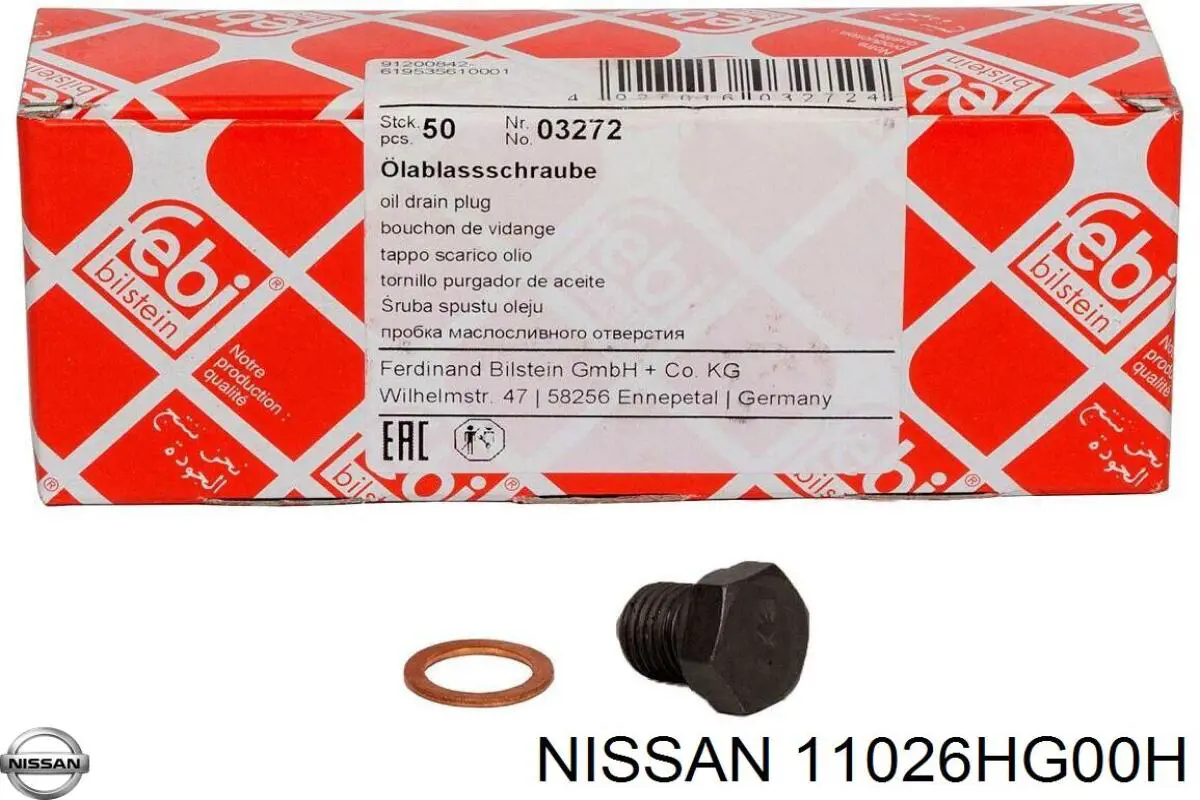  11026HG00H Nissan