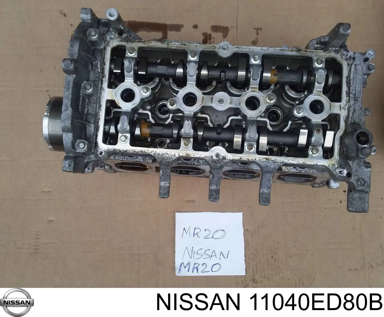 11040ED80B Nissan cabeça de motor (cbc)
