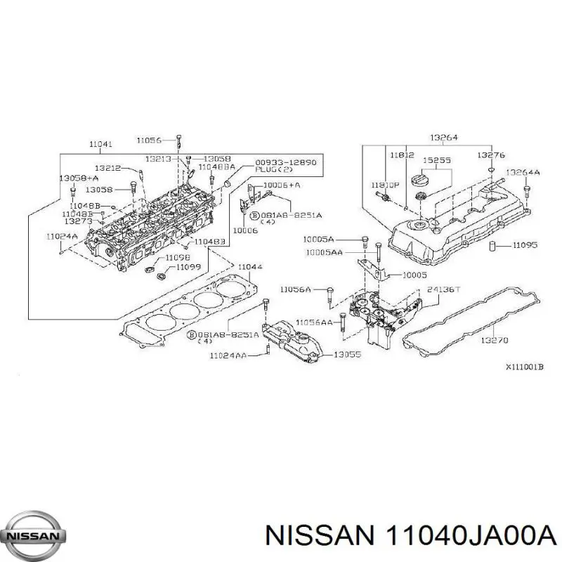  11040JA00A Nissan