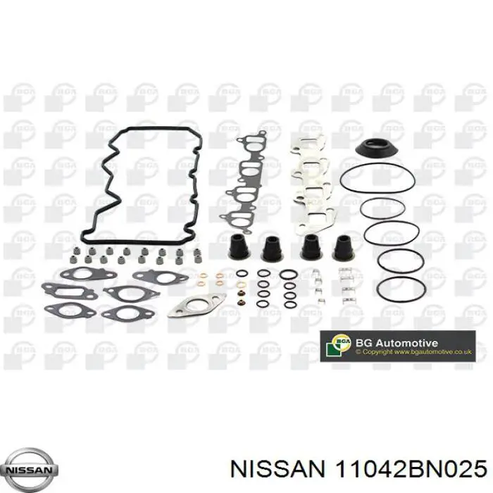 Верхний комплект прокладок двигателя 11042BN025 Nissan