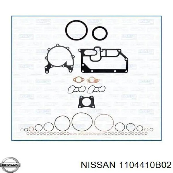 Прокладка ГБЦ 1104410B02 Nissan