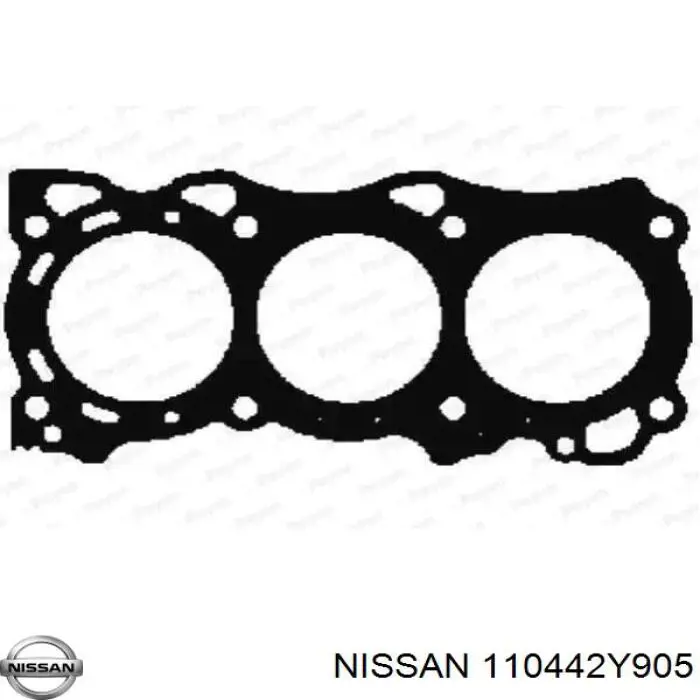 110442Y905 Nissan прокладка головки блока цилиндров (гбц левая)