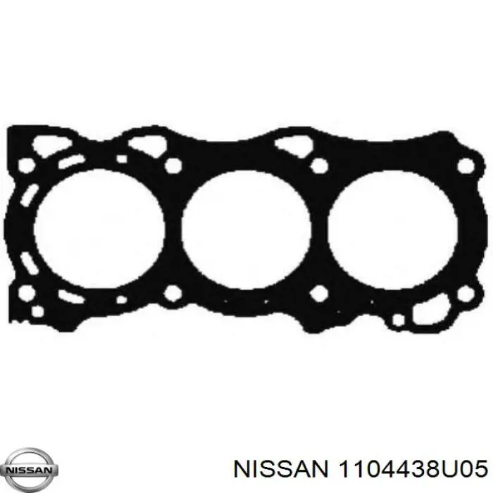Прокладка головки блока цилиндров (ГБЦ), левая Nissan/Infiniti 1104438U07 цена, от 23.45 USD
