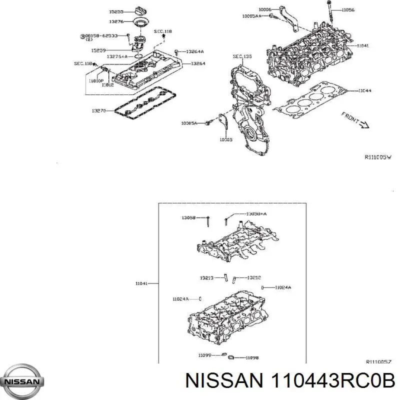 110443RC0B Nissan/Infiniti