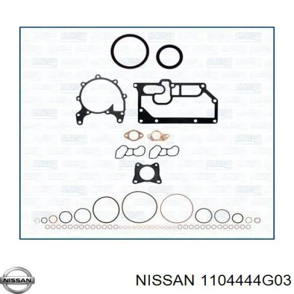 Прокладка ГБЦ 1104444G03 Nissan