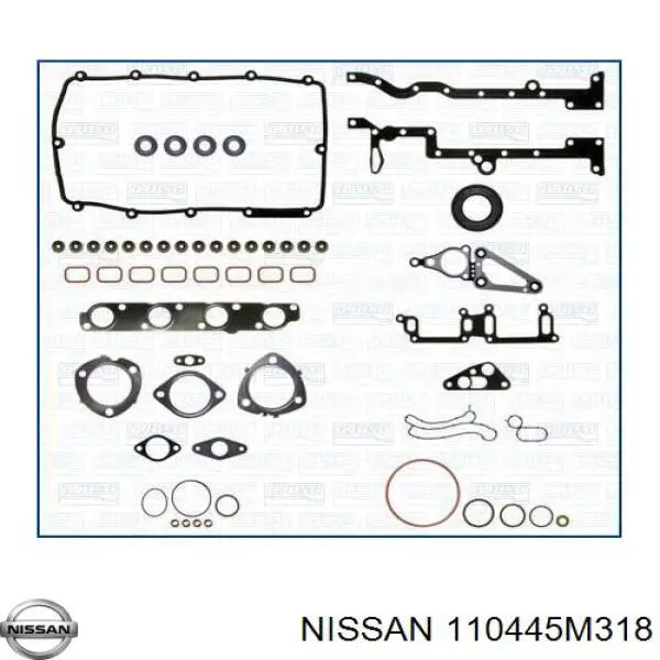 110445M318 Nissan прокладка гбц