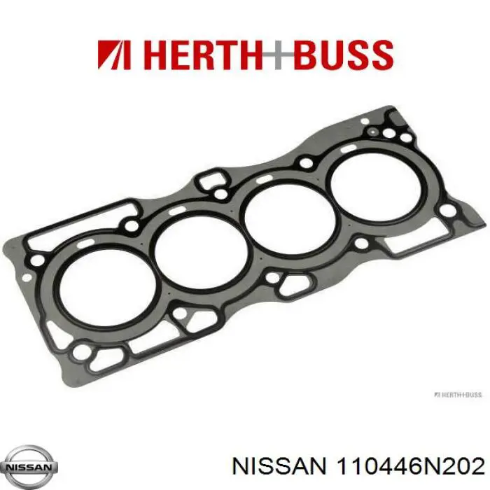 Прокладка головки блока цилиндров (ГБЦ) Nissan 110446N202