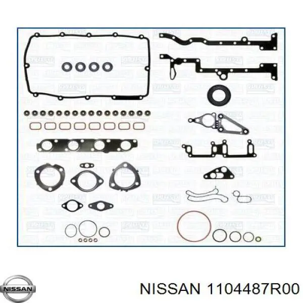 1104487R00 Nissan прокладка гбц