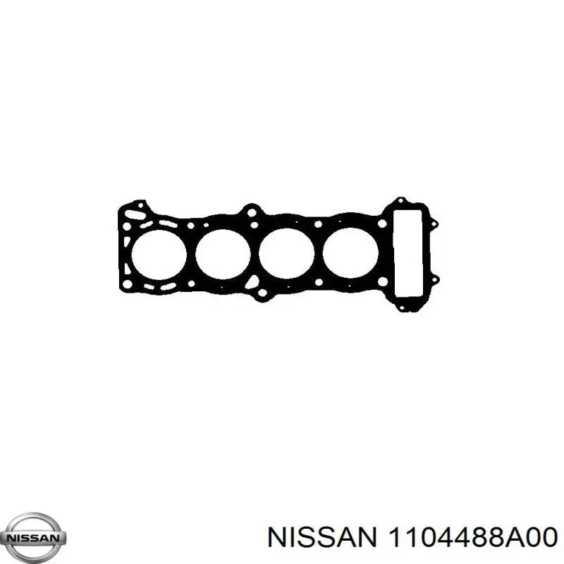 1104488A00 Nissan прокладка гбц