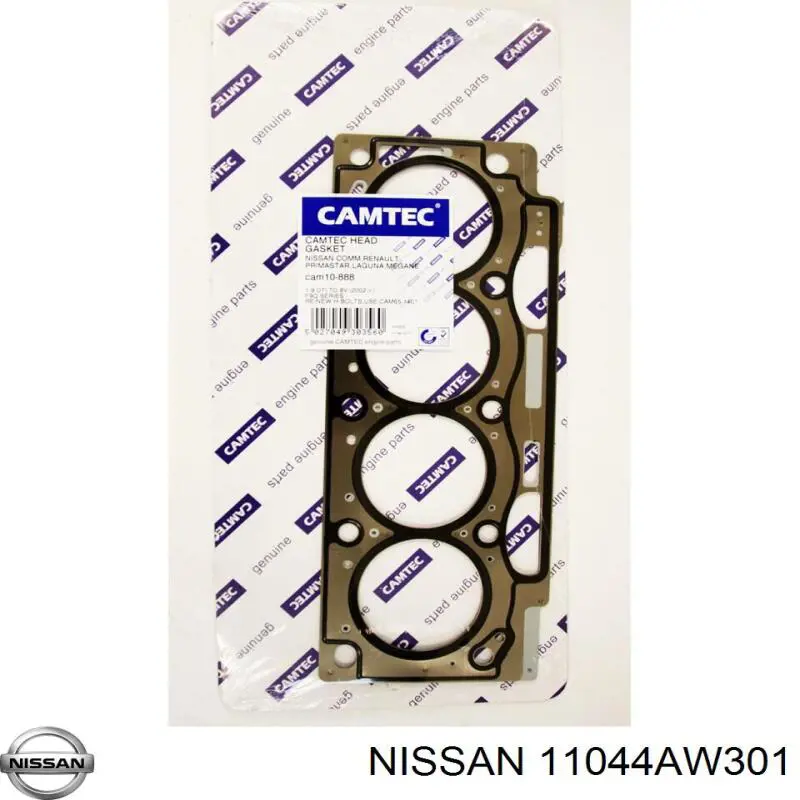 11044AW301 Nissan прокладка гбц