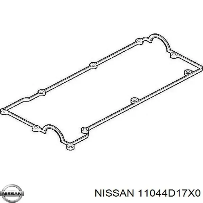 Прокладка головки блока циліндрів (ГБЦ) 11044D17X0 Nissan