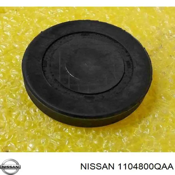 1104800QAA Nissan заглушка гбц/блока цилиндров