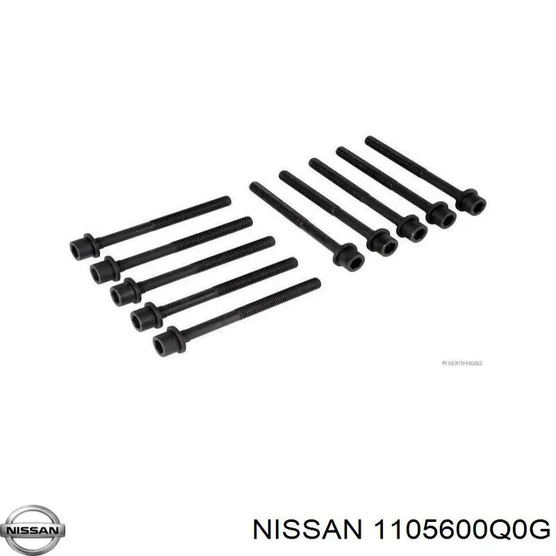 Болт головки блока цилиндров (ГБЦ) NISSAN 1105600Q0G