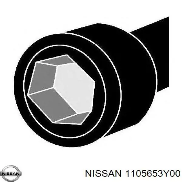 Болт головки блока цилиндров, ГБЦ Nissan/Infiniti 1105653Y00 цена, от 11.50 USD