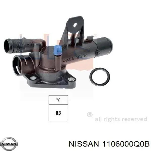 1106000Q0B Nissan/Infiniti Авто термостат