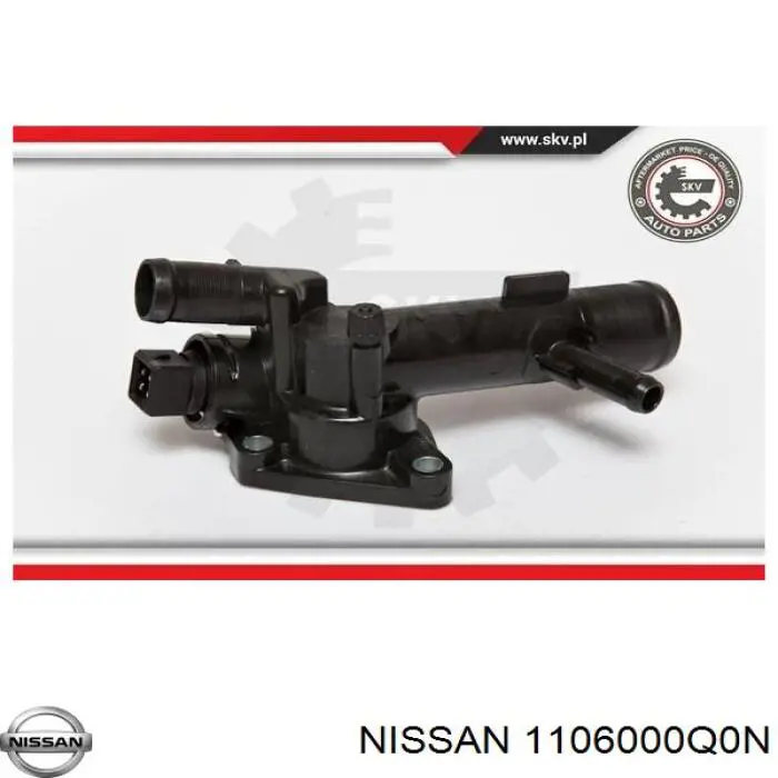 Термостат в корпусе Nissan/Infiniti 1106000Q0N цена, от 19.05 USD