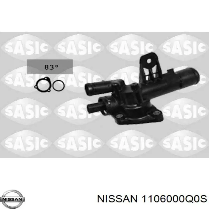 Термостат в корпусе Nissan/Infiniti 1106000Q0S цена, от 16.12 USD