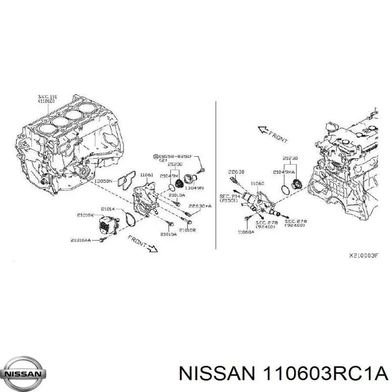  110603RC1A Nissan