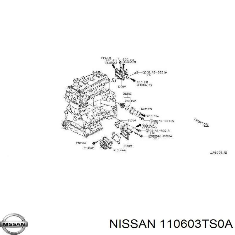  110603TA1A Nissan