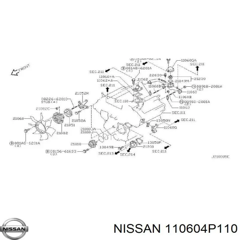  110604P110 Nissan