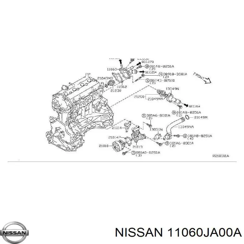  11060JA00A Nissan