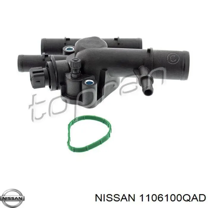 Кожух термостата Nissan/Infiniti 1106100QAD цена, от 29.31 USD