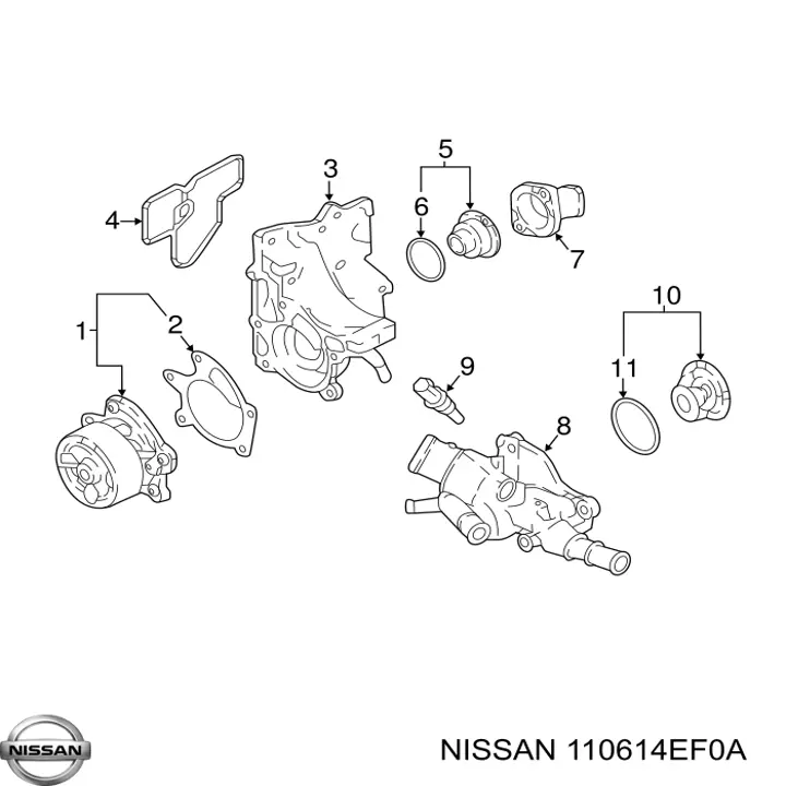  110614EF0A Nissan