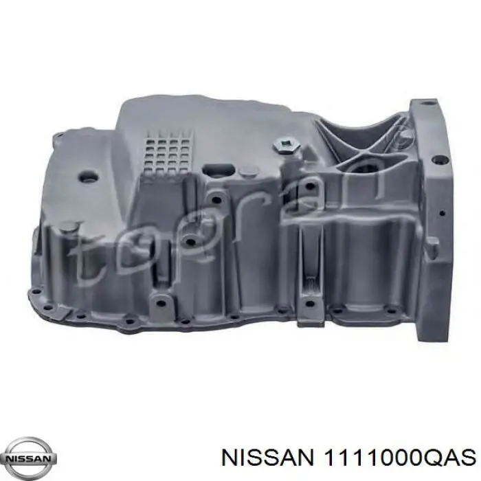 1111000QAS Nissan поддон масляный картера двигателя