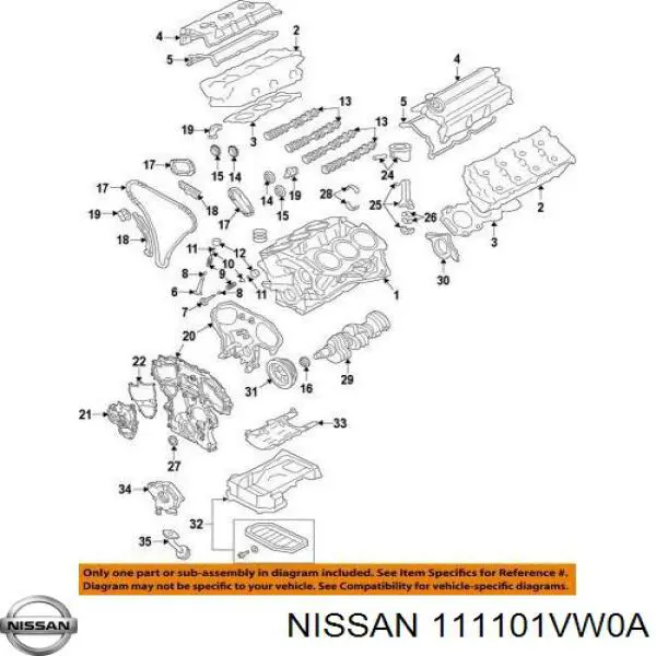 111101VW0A Nissan 