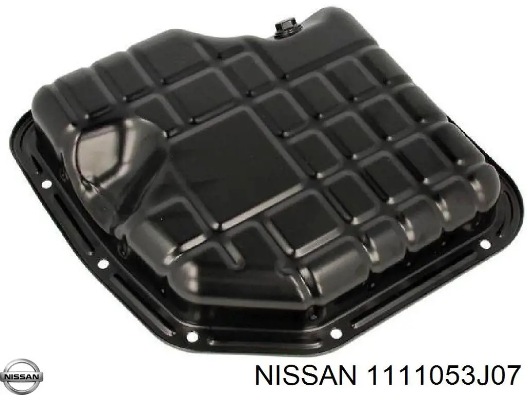 1111053J07 Nissan поддон масляный картера двигателя, нижняя часть